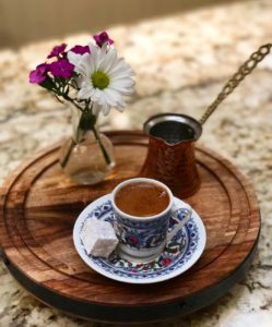 turkish coffee with lokum